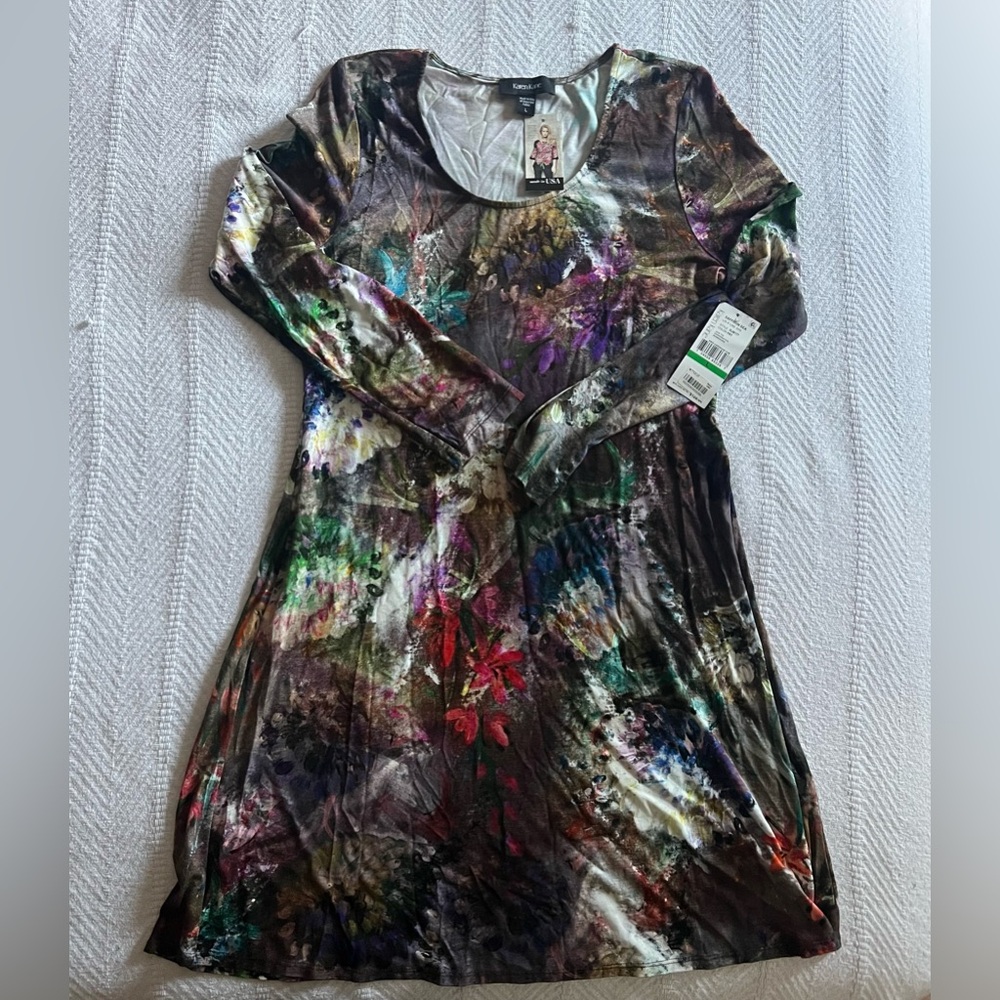 Karen Kane Multi Color Flowy Dress